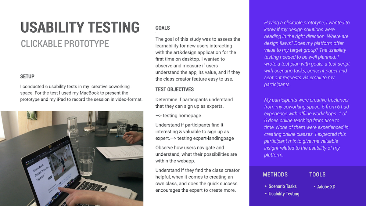 Usability Testing