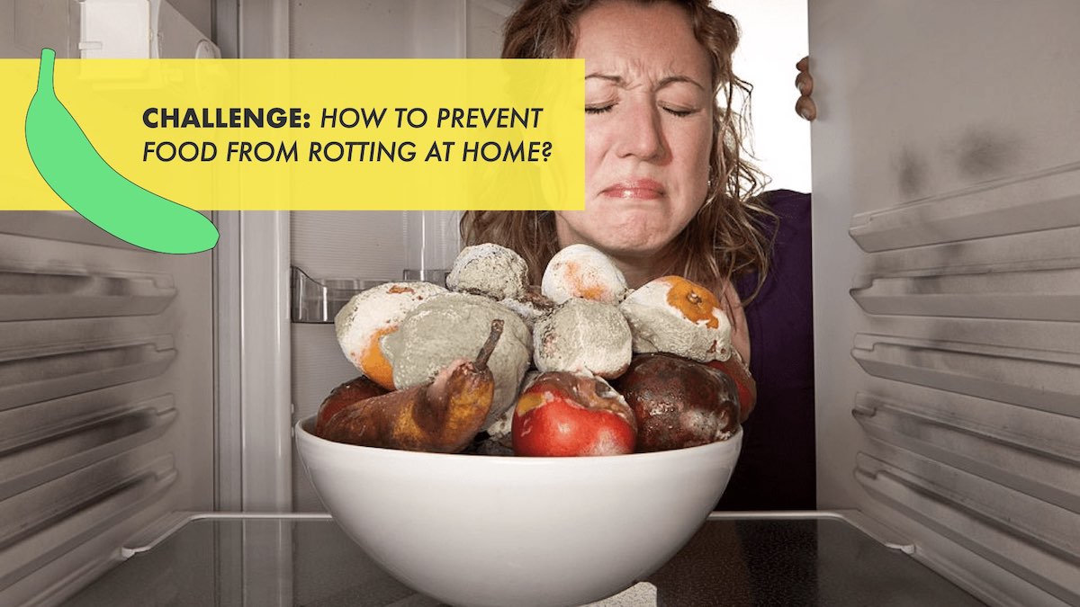 woman with disgust face expression smelling rotten food