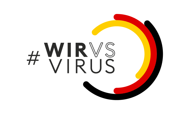 Logo of WirVrsVirus Hackathon